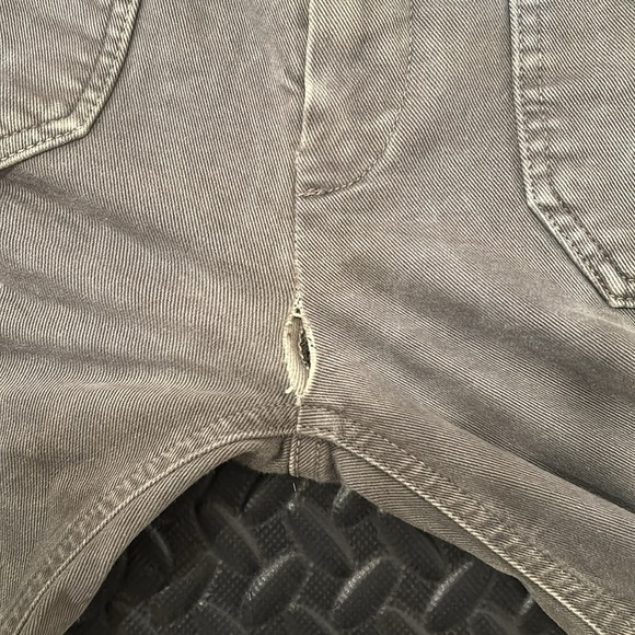 Paige High Rise Hoxton Ankle Skinny Denim in vintage forest night Green woman 27 - Picture 5 of 13